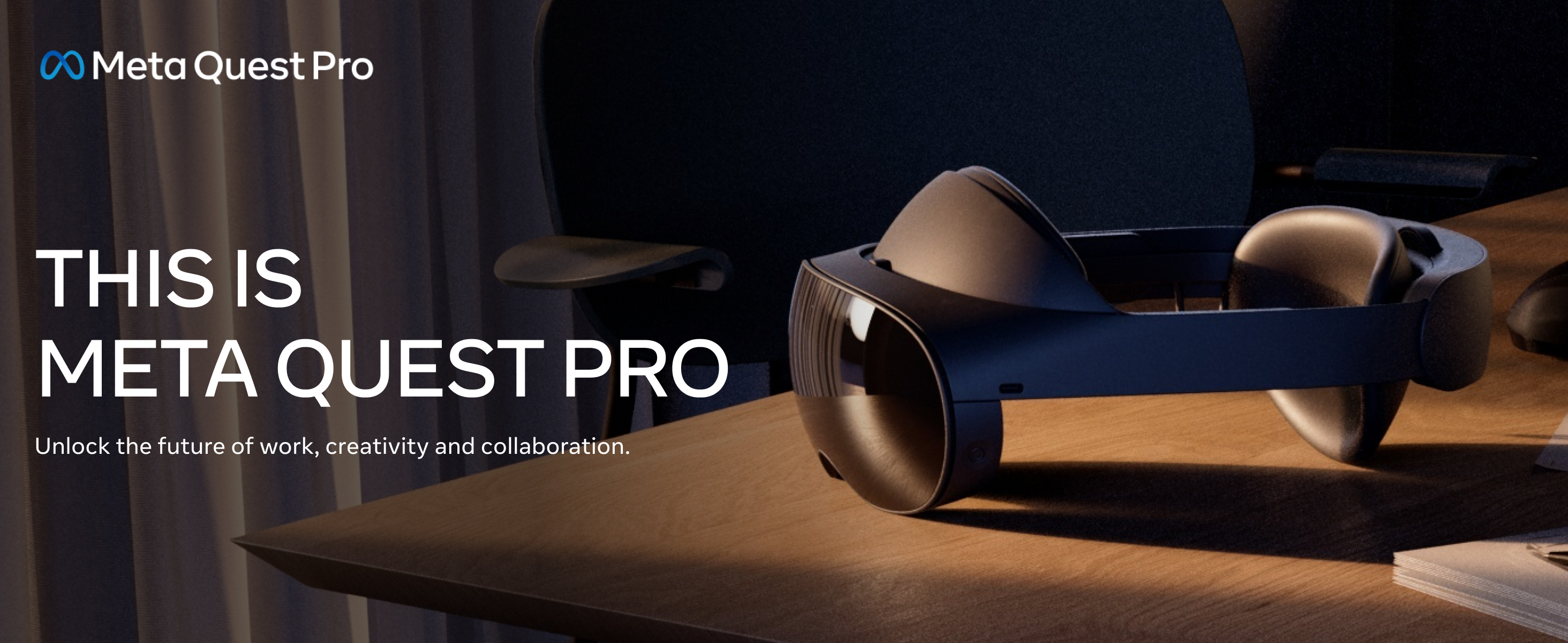 Meta Quest Pro Black VR Headset